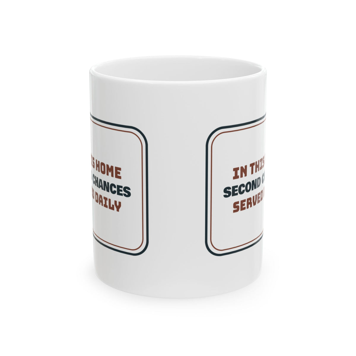 Rescue Pet Coffee Mug Second Chances Served Daily For Pet Adopters