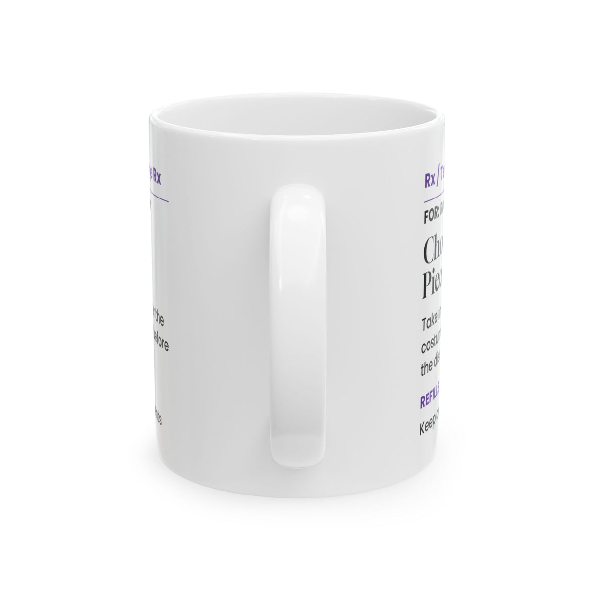 Spooky Teacher Coffee Mug Chocolate Prescription For Teachers