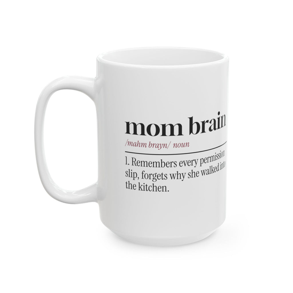 Funny Mom Brain Dictionary Coffee Mug For Wife