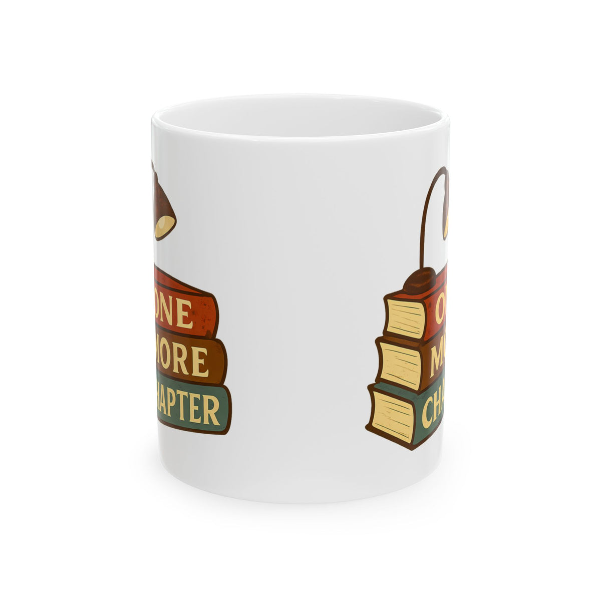 One More Chapter Funny Book Lover Reading Coffee Mug