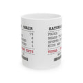Funny Barber Coffee Mug Fades 19 Sports Debates 6 Receipt