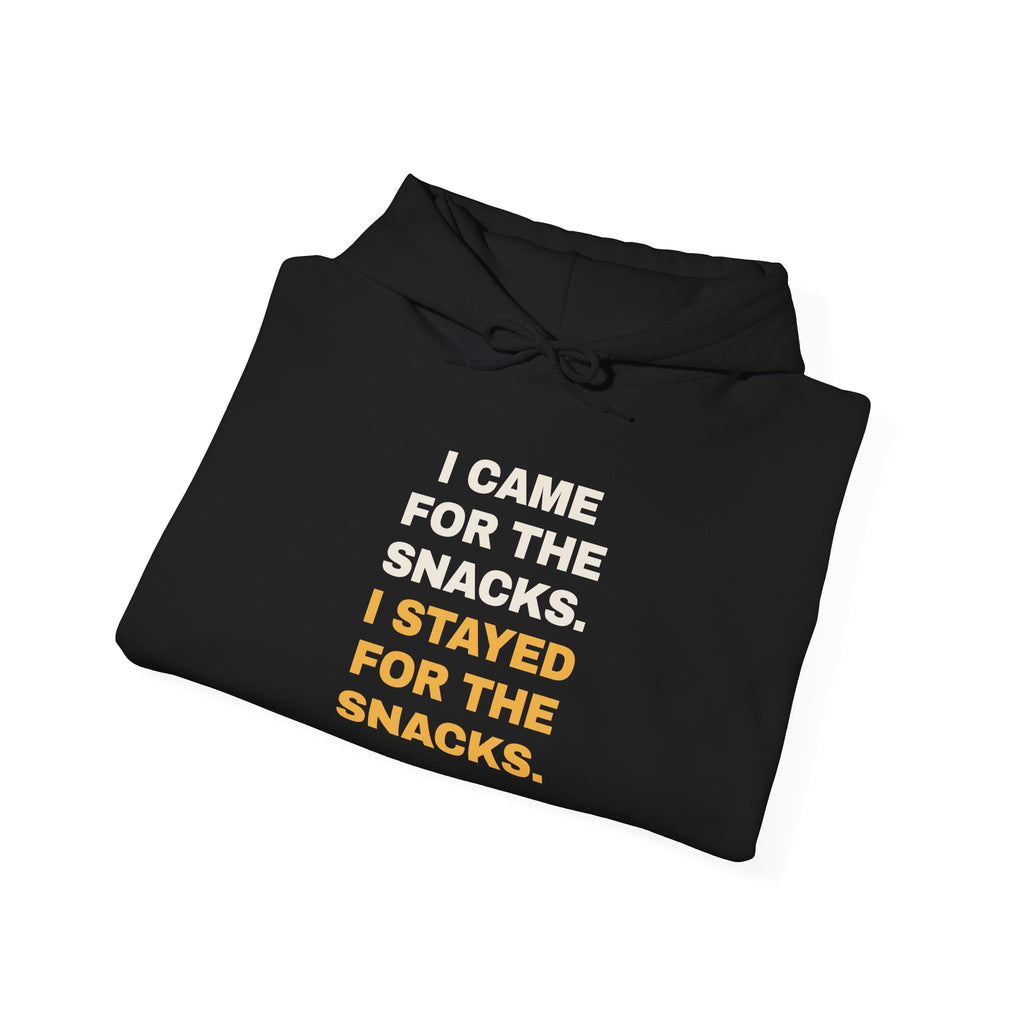 Funny Snack Lover Hoodie I Came For The Snacks
