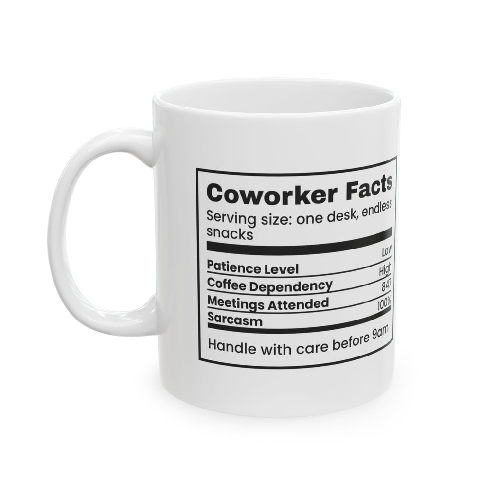 Sarcasm 100 Percent Coffee Mug For Coworkers