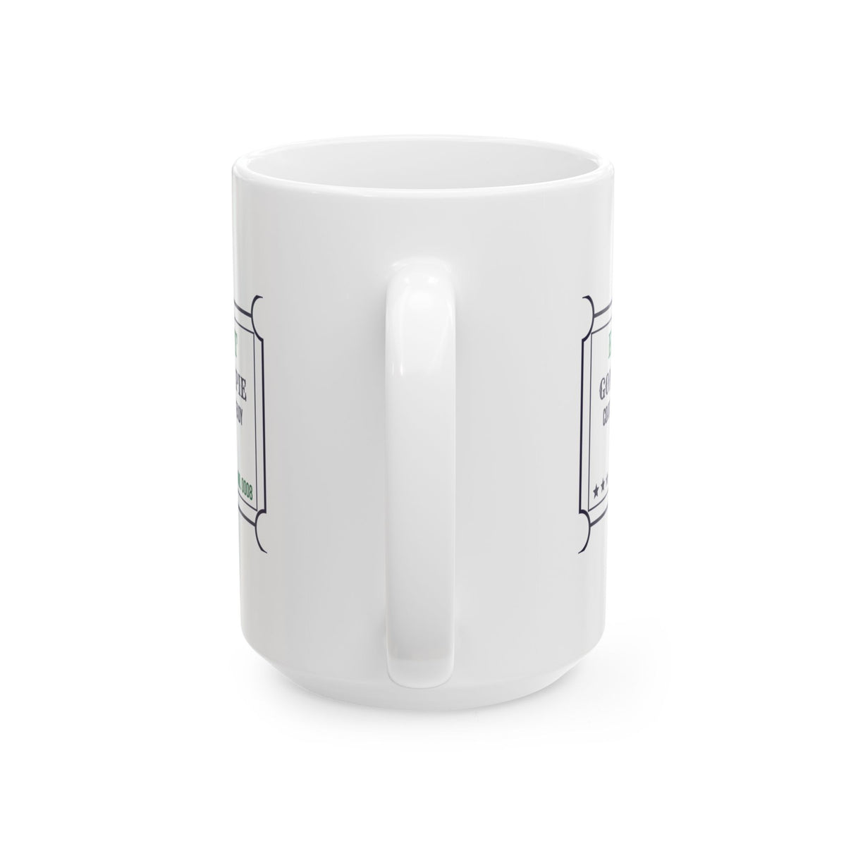 Funny Introvert Christmas Coffee Mug Gone Before Pie Early Exit Ticket
