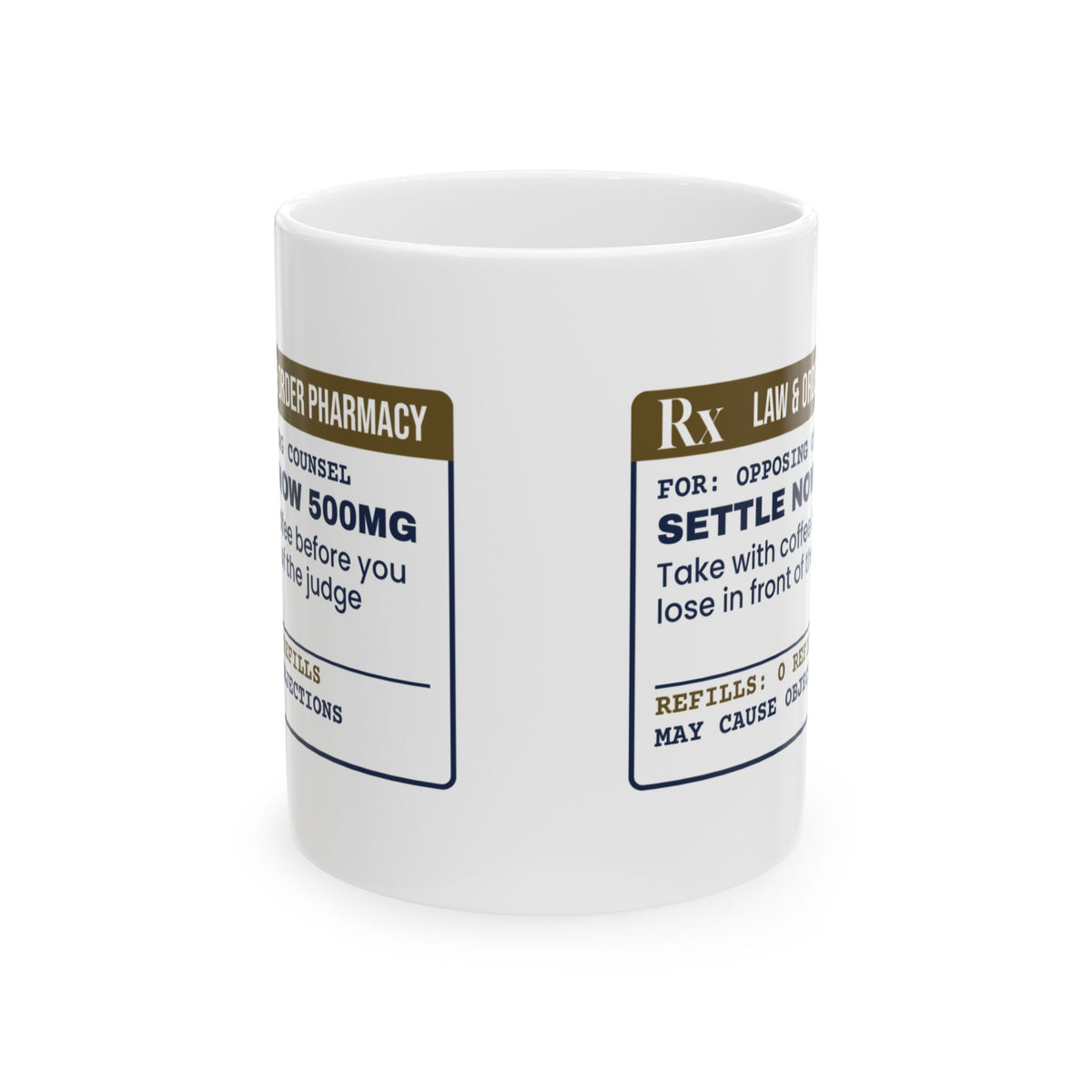 Settle Now Coffee Mug For Lawyers