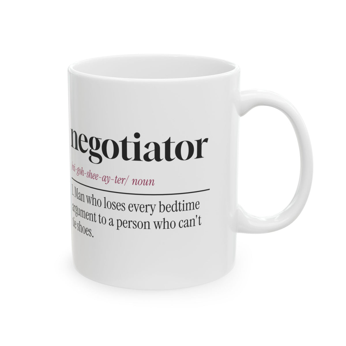 Girl Dad Coffee Mug Negotiator Loses To Four Year Old