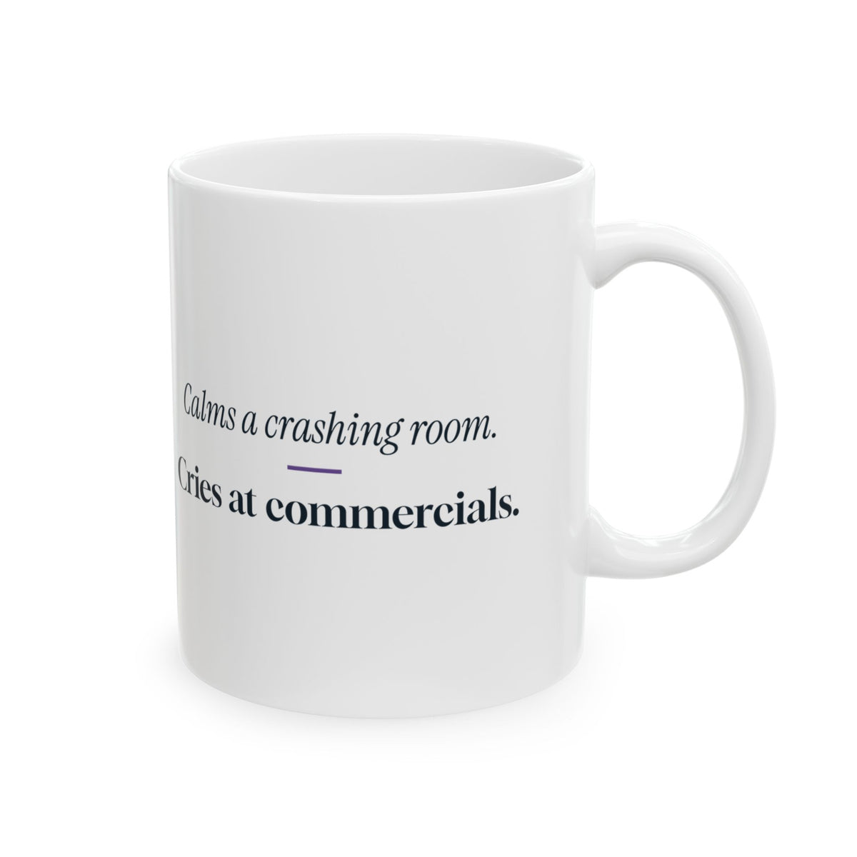 Funny Nurse Coffee Mug Calms a Crashing Room
