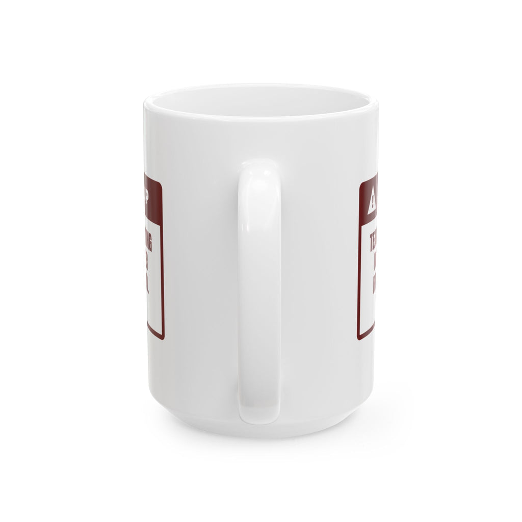 Funny Christmas Teacher Coffee Mug Counting Down To Winter Break