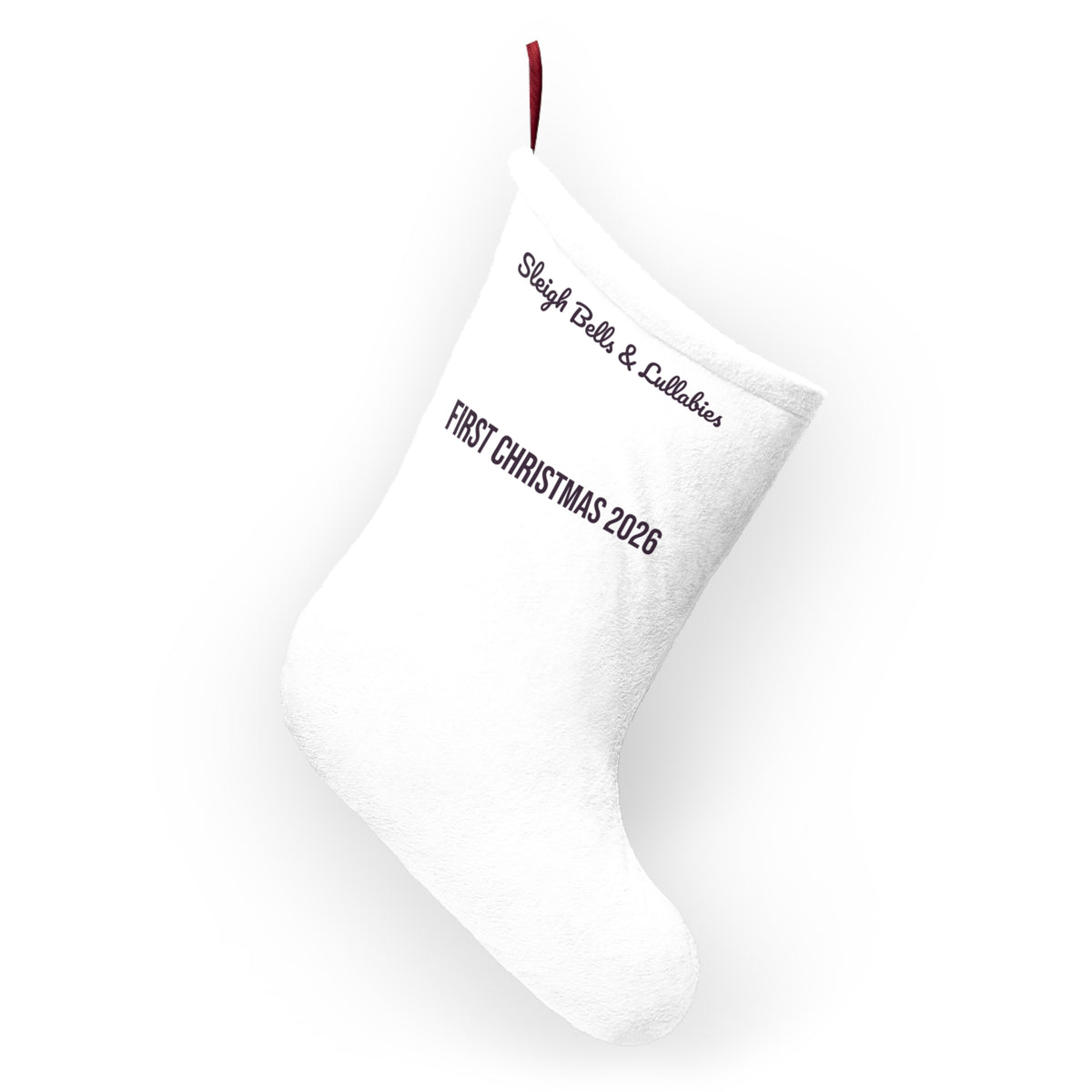 Babys First Christmas 2026 Christmas Stocking Sleigh Bells And Lullabies