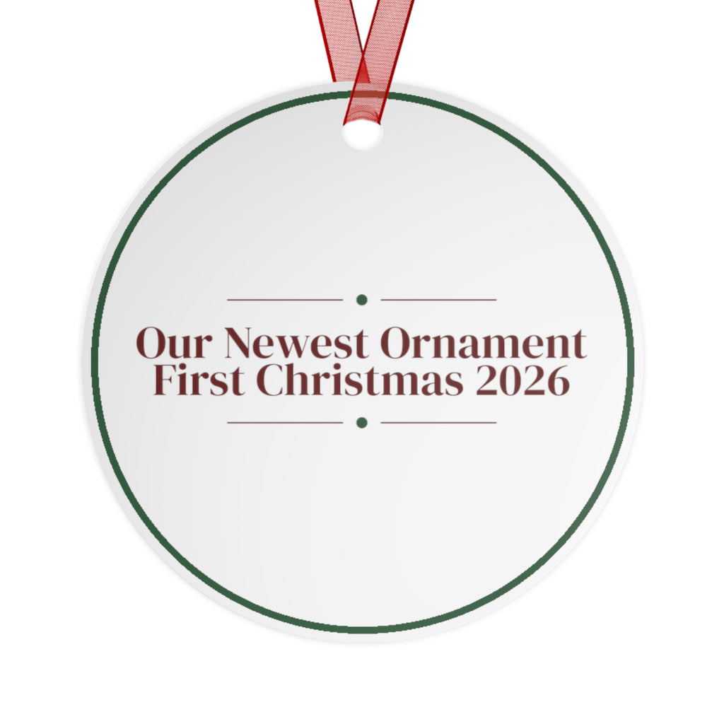 Babys First Christmas Ornament 2026 Our Newest Ornament