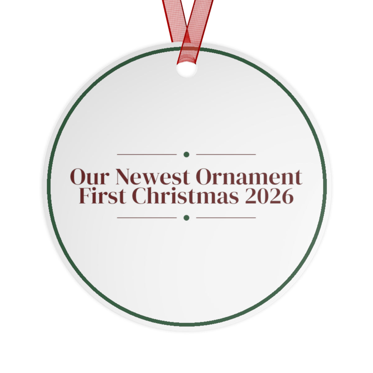 Babys First Christmas Ornament 2026 Our Newest Ornament
