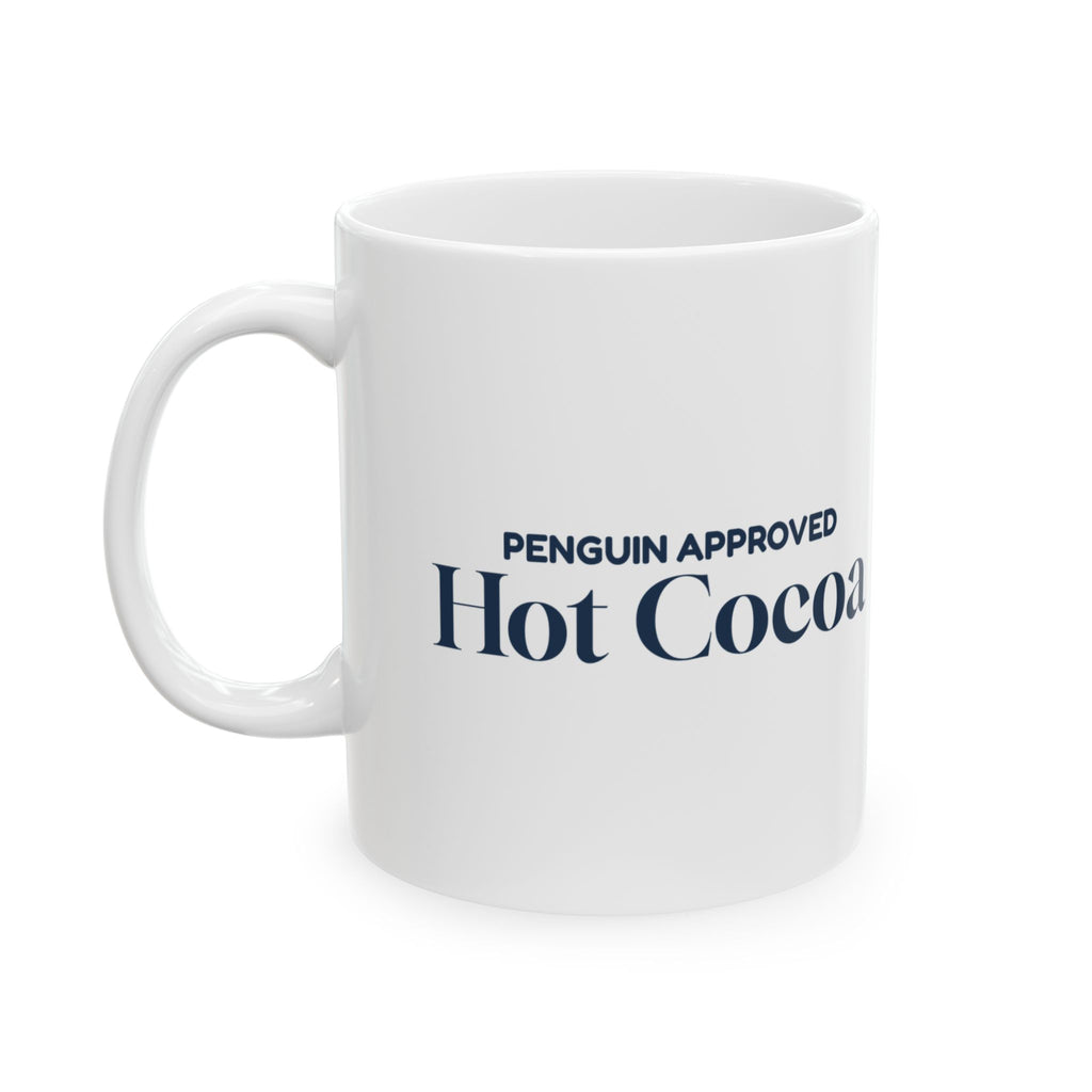 Hot Cocoa Coffee Mug Penguin Approved Cute Winter Cocoa Cup For Cocoa