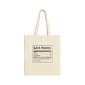 Funny Christmas Mom Tote Bag List Facts Mom Not On It