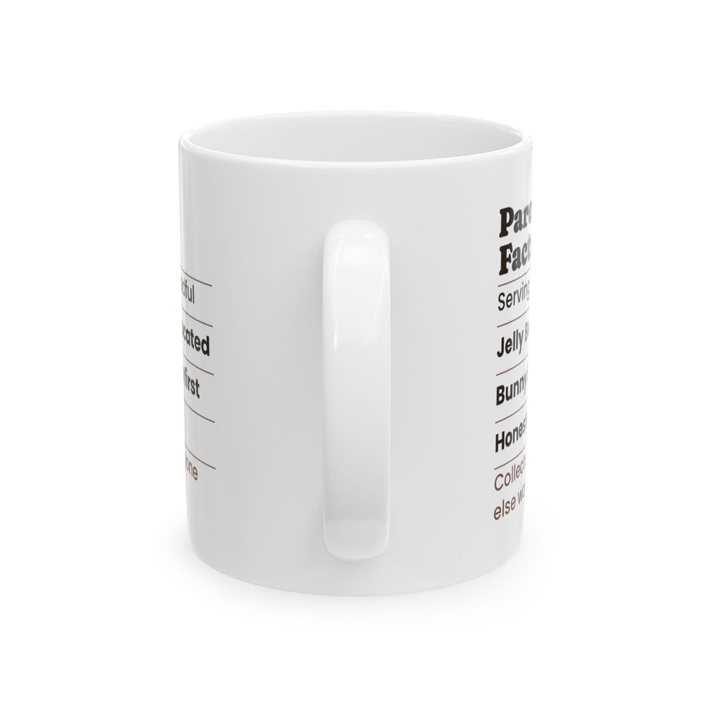 Funny Easter Parent Tax Facts Coffee Mug For Moms And Dads