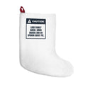 Funny Christmas Stocking Caution Loud Family Ahead Bring Snacks
