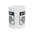 Funny Work From Home Coffee Mug Haven't Spoken Since The Standup