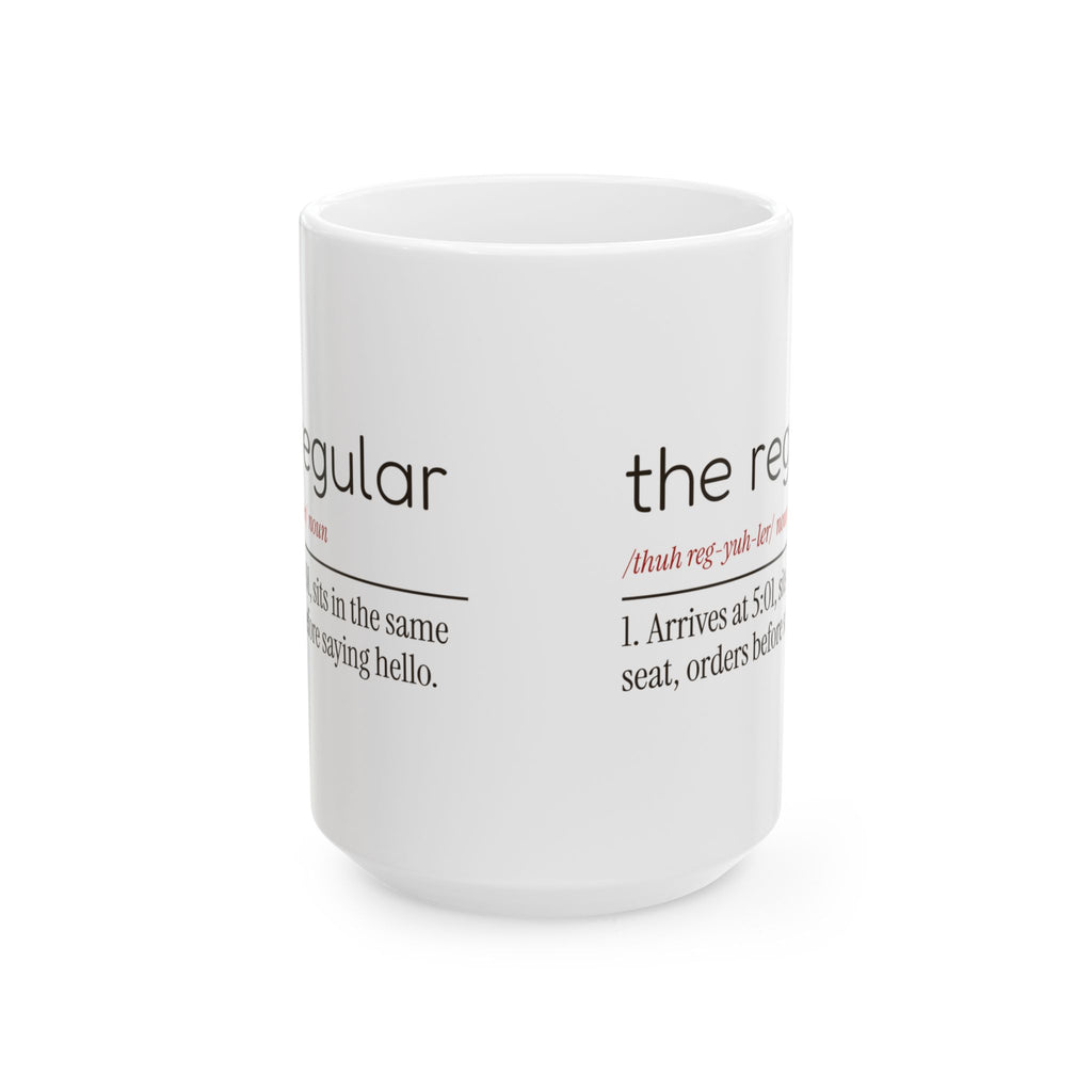 Funny Bartender Coffee Mug The Regular Dictionary Definition