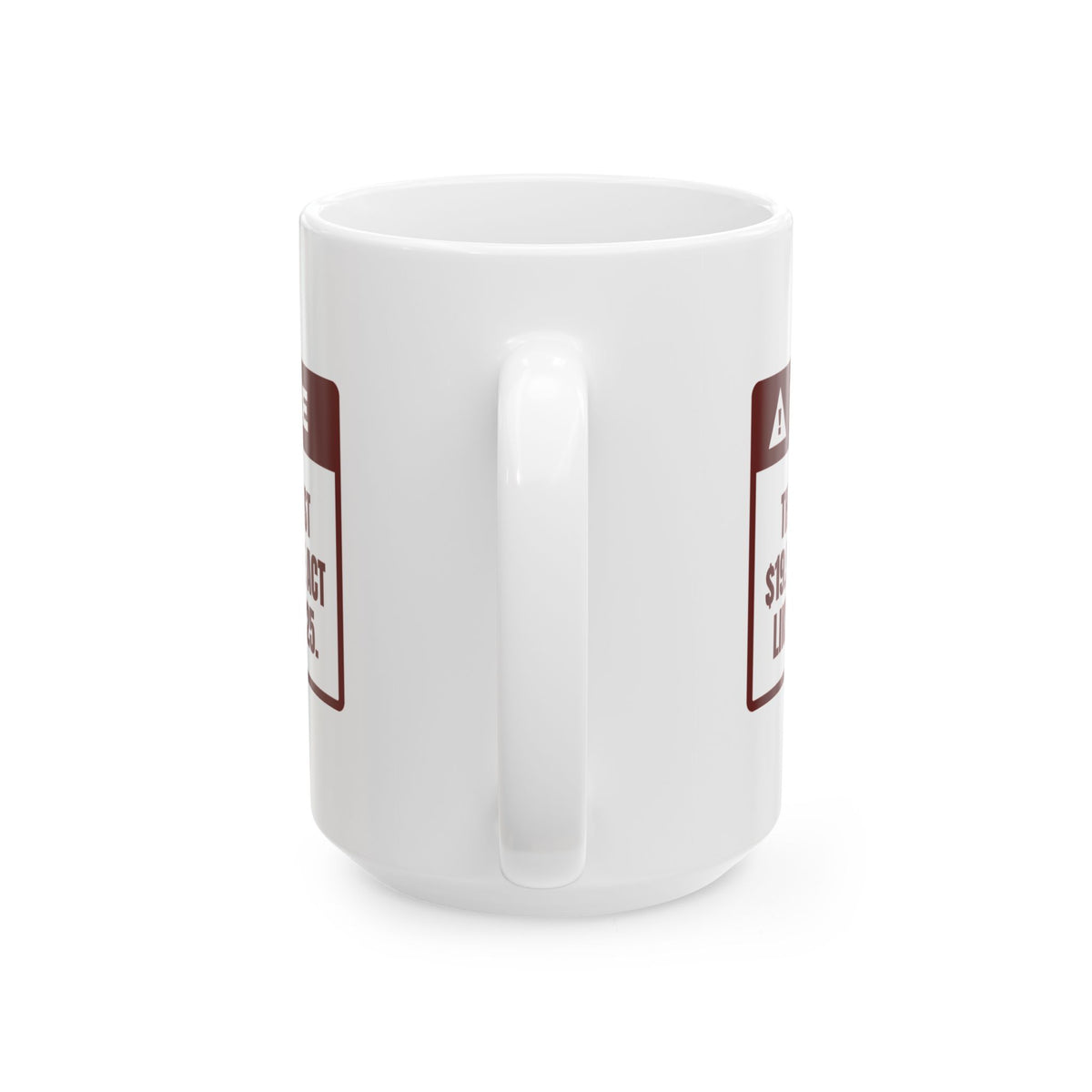 Funny White Elephant Coffee Mug Act Like It Cost 25 Dollars