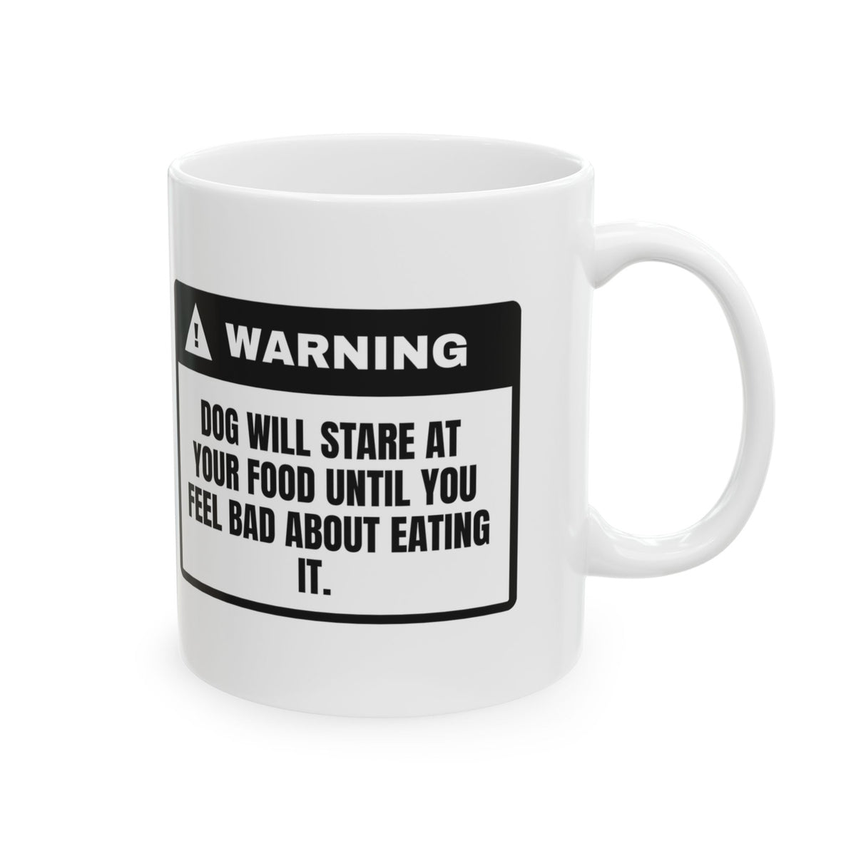 Dog Mom Coffee Mug Food Stare Warning For Labrador Lovers