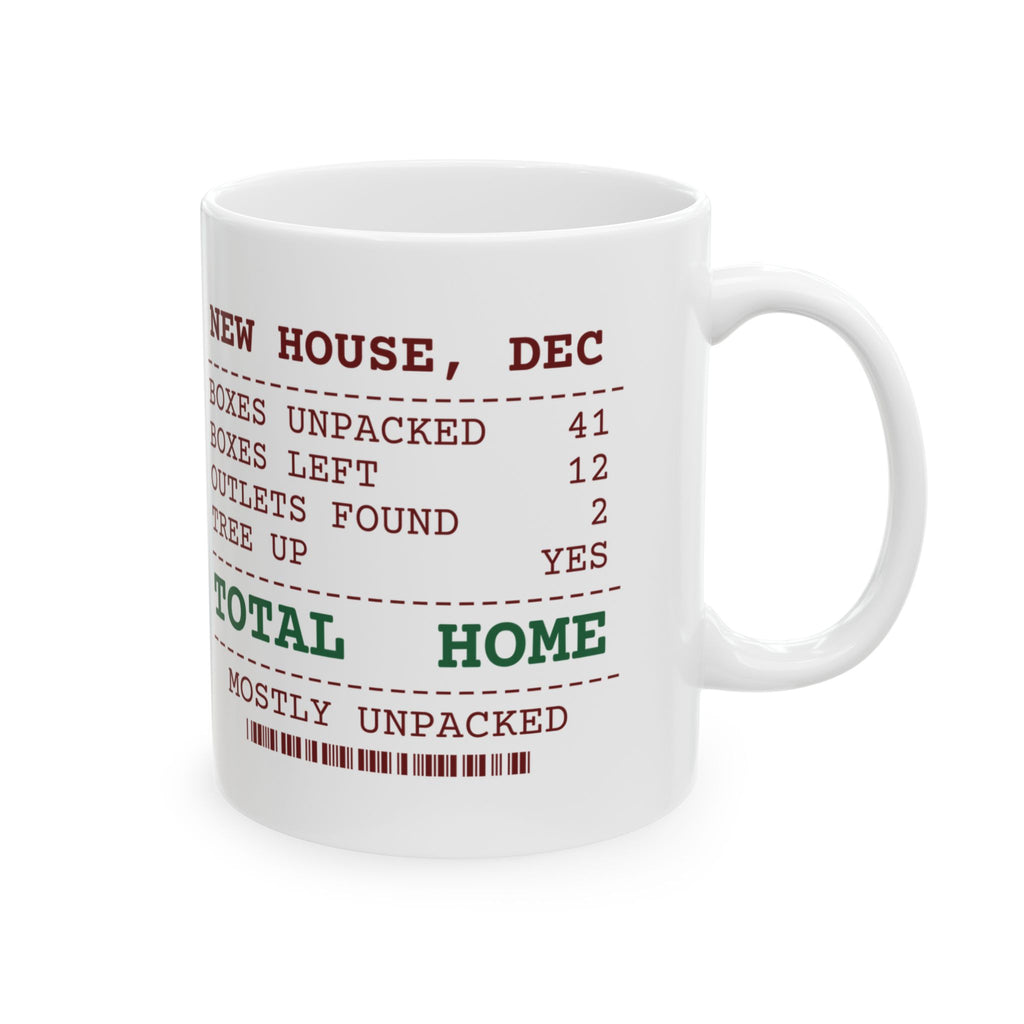Funny Christmas Coffee Mug Boxes Left 12 Tree Up Anyway New House
