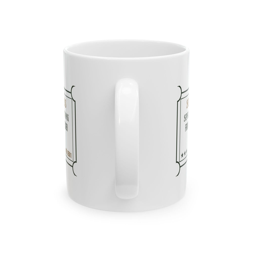 Funny Bird Watching Coffee Mug Spring Migration Front Row Seat Ticket