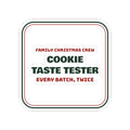 Matching Family Christmas Sticker Cookie Taste Tester Family Crew