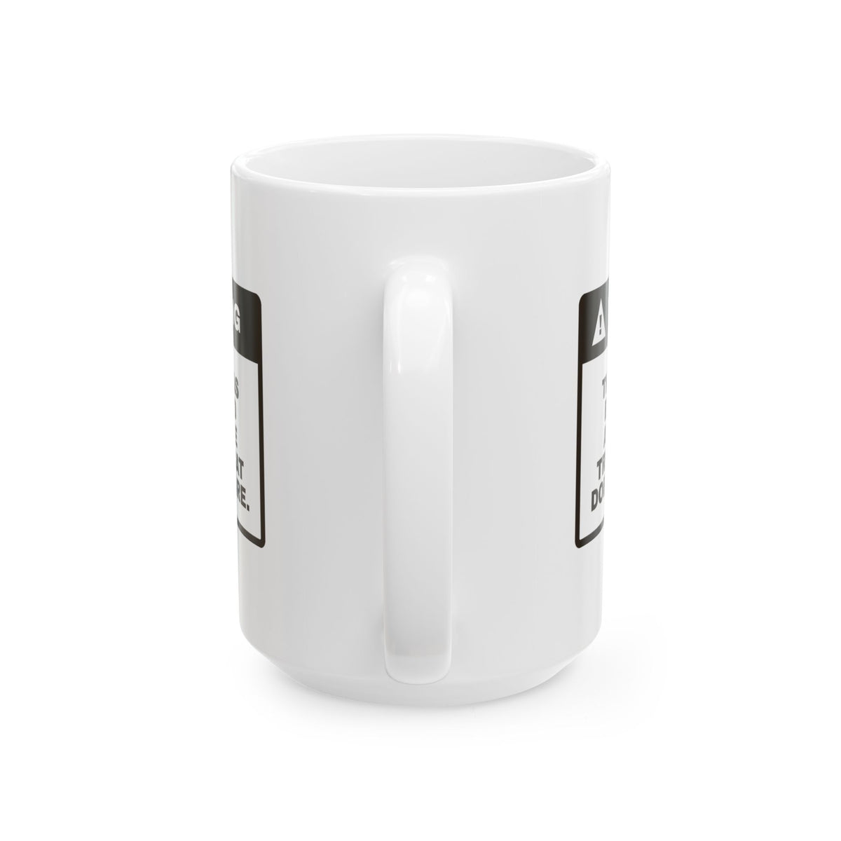 Funny Christmas Cat Coffee Mug The Cat Was Told About The Tree