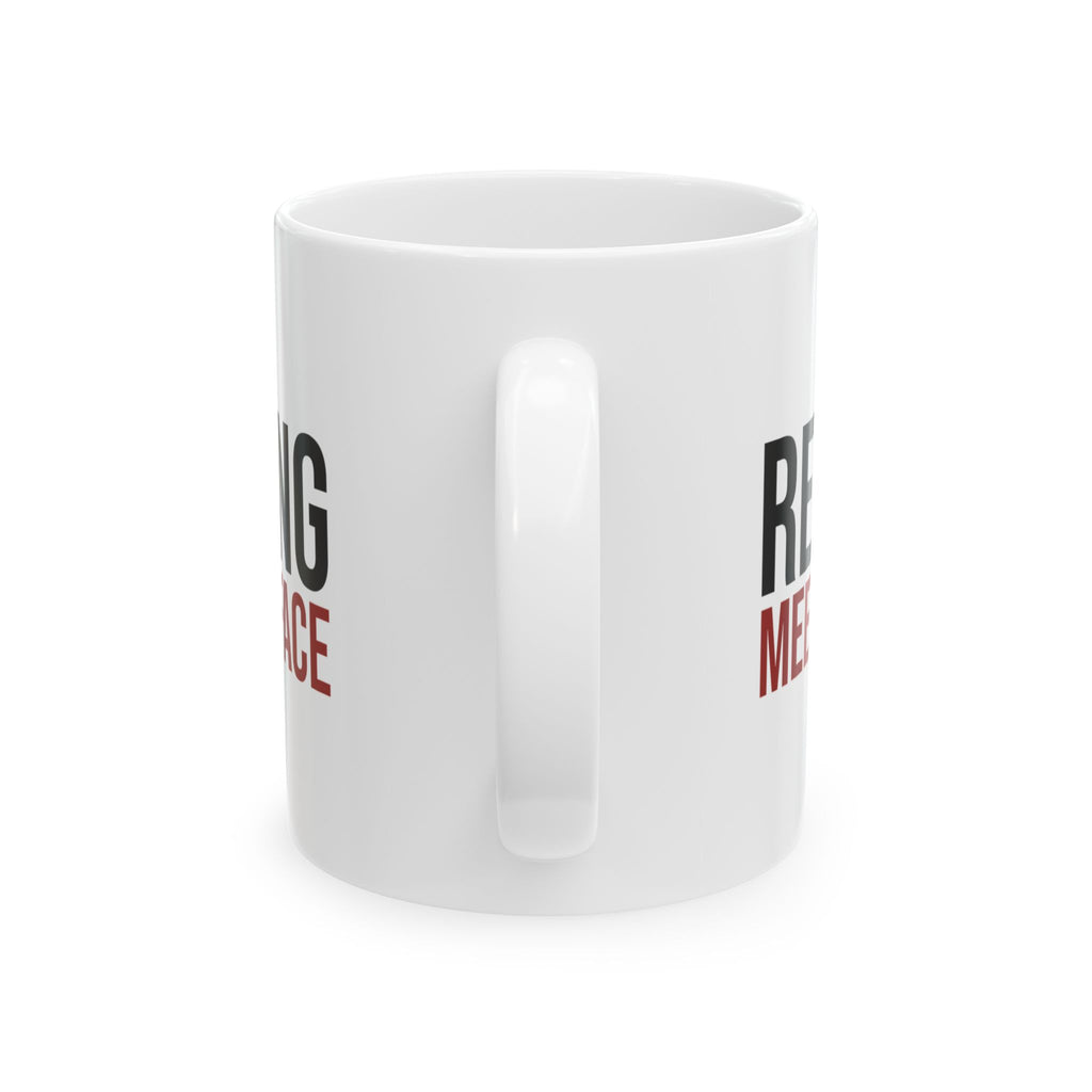 Funny Coffee Mug Resting Meeting Face Sarcastic For Office