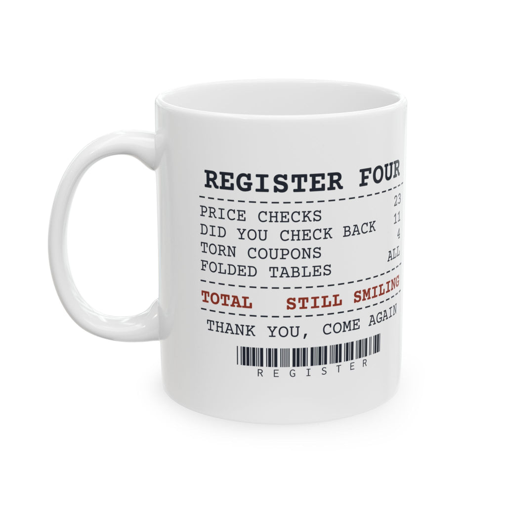 Funny Retail Worker Mug Did You Check The Back Receipt