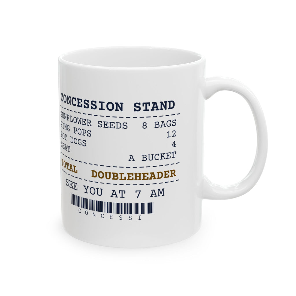 Funny Softball Mom Mug Concession Stand Receipt