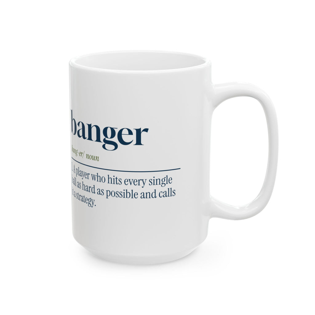 Funny Pickleball Coffee Mug Banger Definition For Pickleball Players