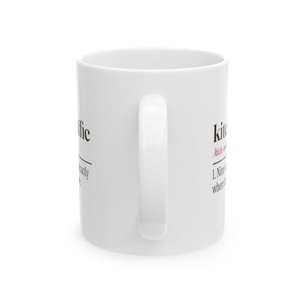 Funny Family Christmas Coffee Mug Kitchen Traffic Definition For Cooks