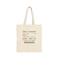 Funny Babys First Christmas Tote Bag Stocking Receipt For New Parents