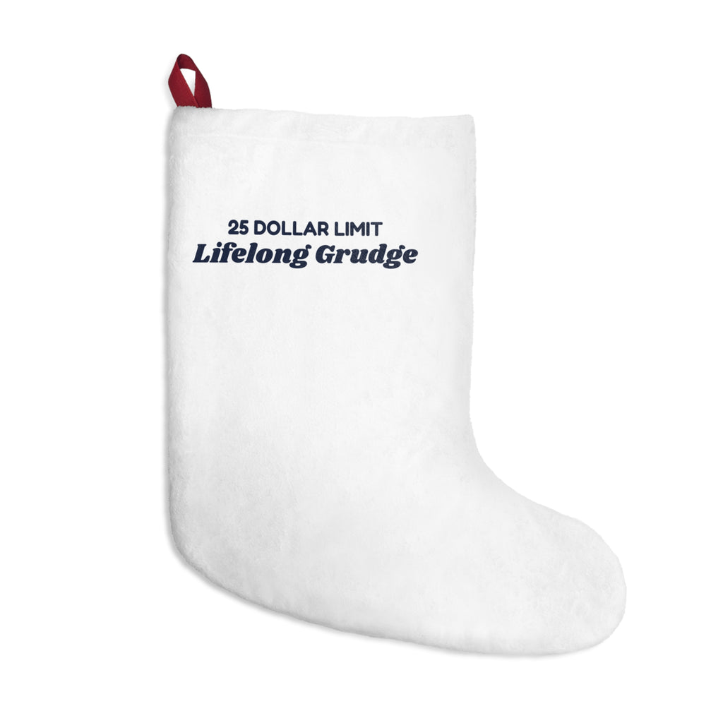 Funny White Elephant Christmas Stocking 25 Dollar Limit Lifelong Grudge