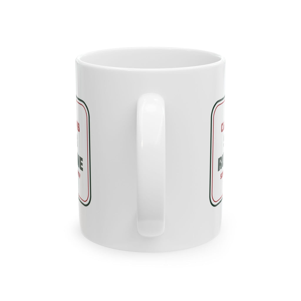 Funny Christmas Teacher Coffee Mug Sugar Rush Zone Class Party