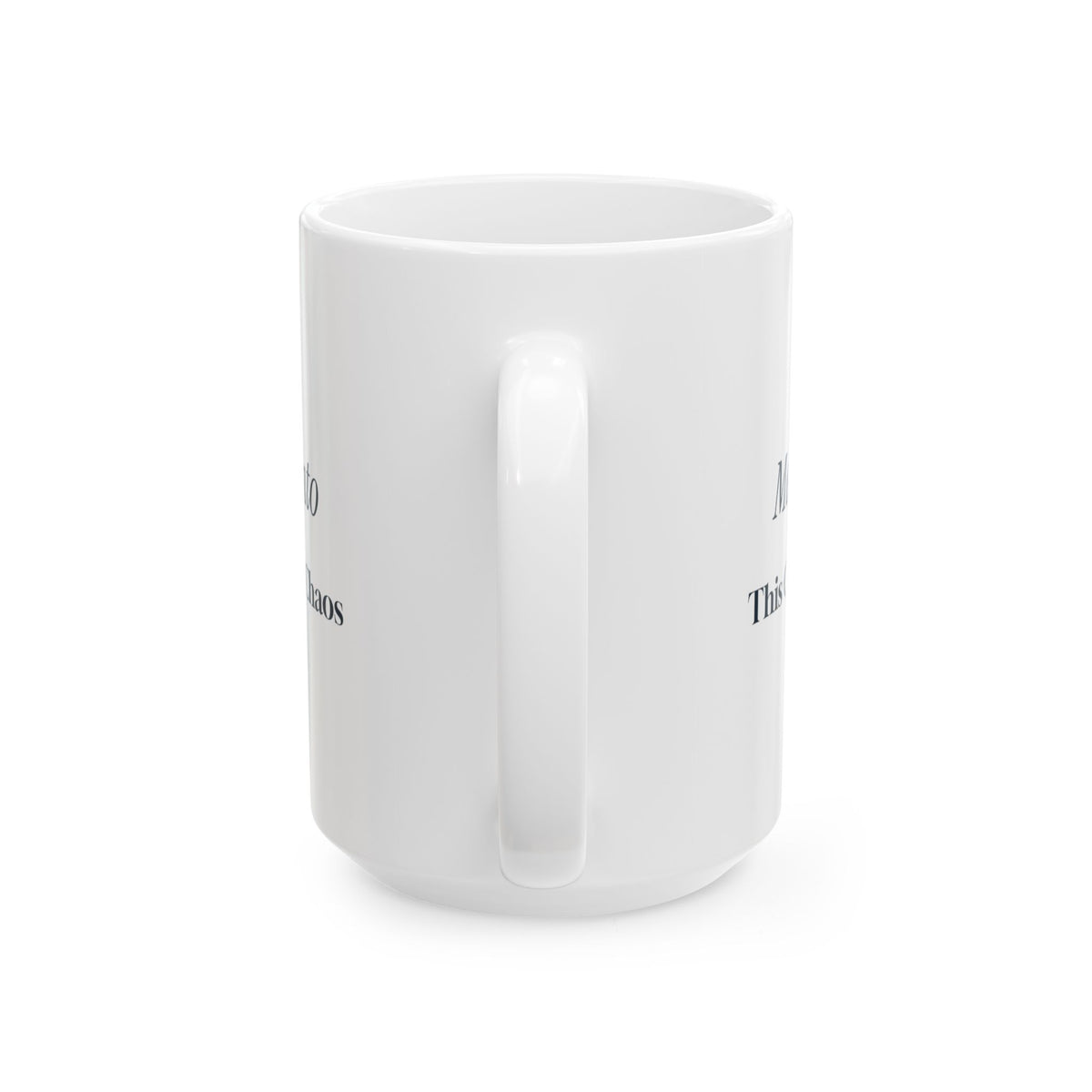 Funny Christmas In-Laws Coffee Mug Married Into This Christmas Chaos