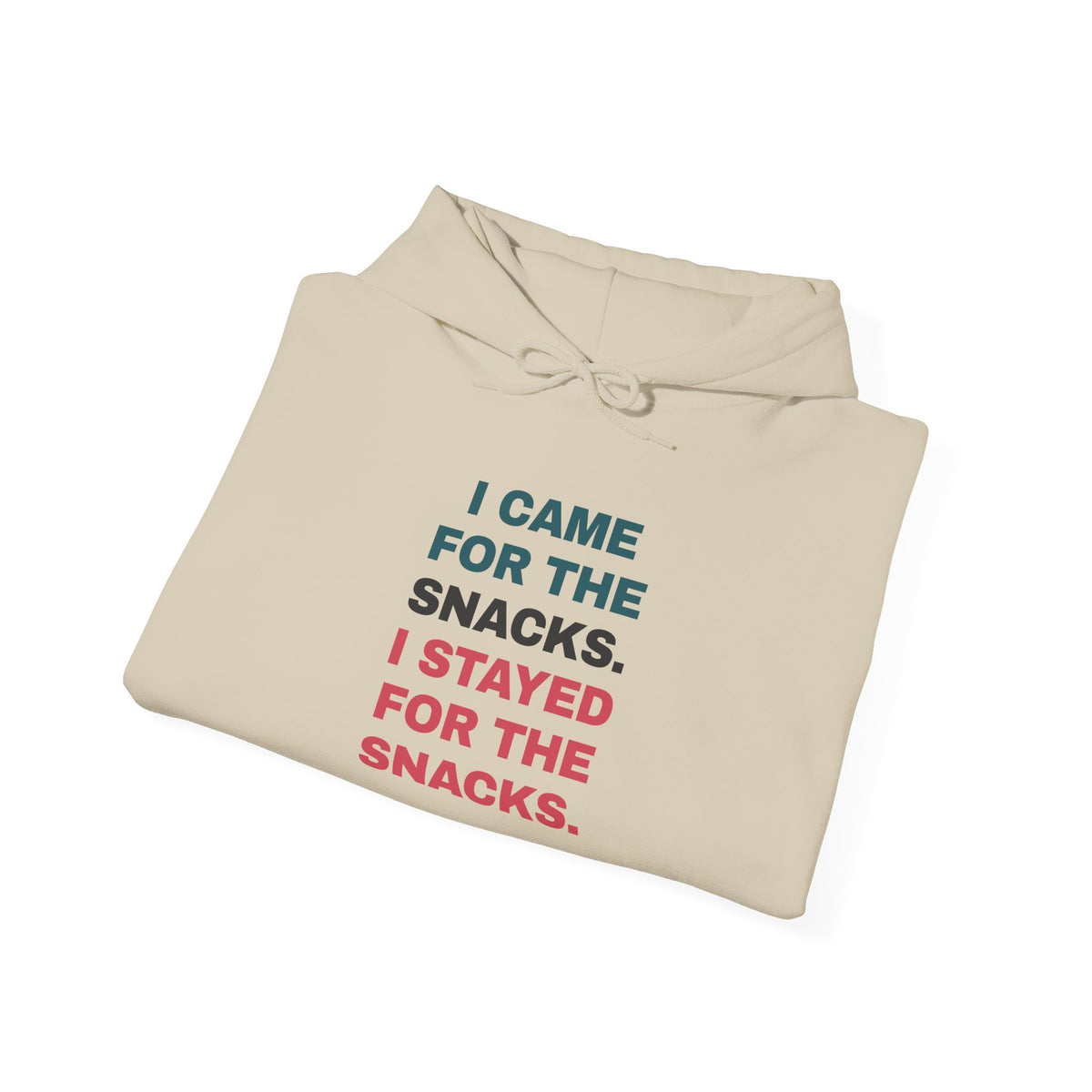 Funny Snack Lover Hoodie I Came For The Snacks