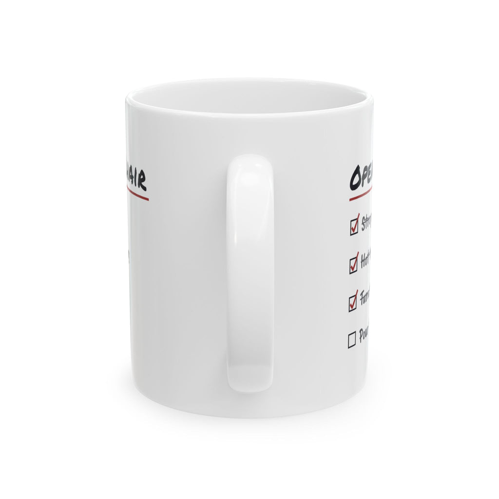 Funny Barber Mug Strop The Razor Pour Coffee Barber Checklist