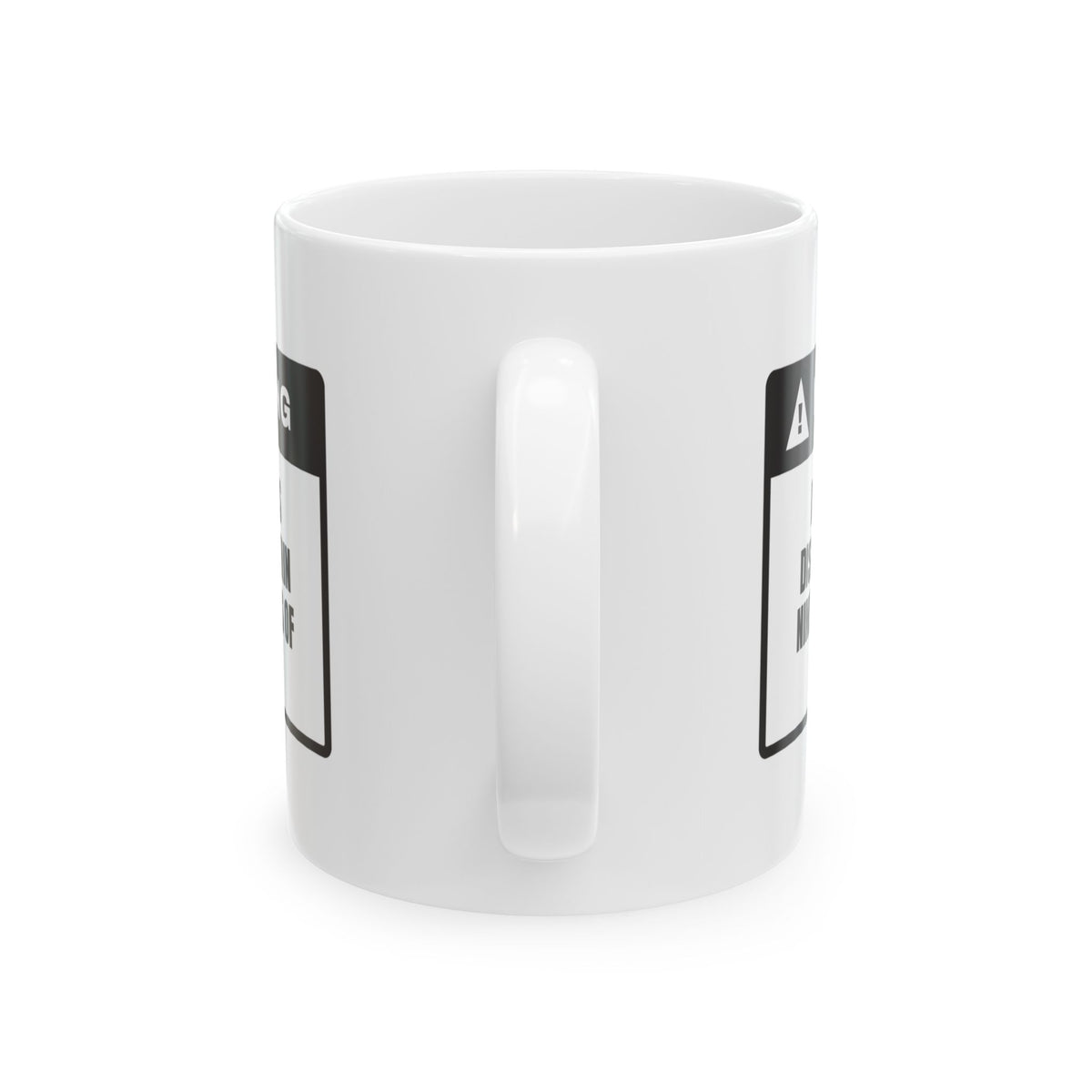 Funny Deviled Egg Coffee Mug Warning Label For Brunch Host