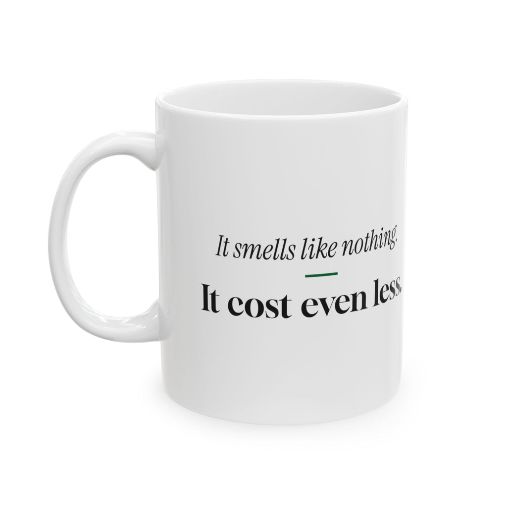 White Elephant Coffee Mug It Smells Like Nothing