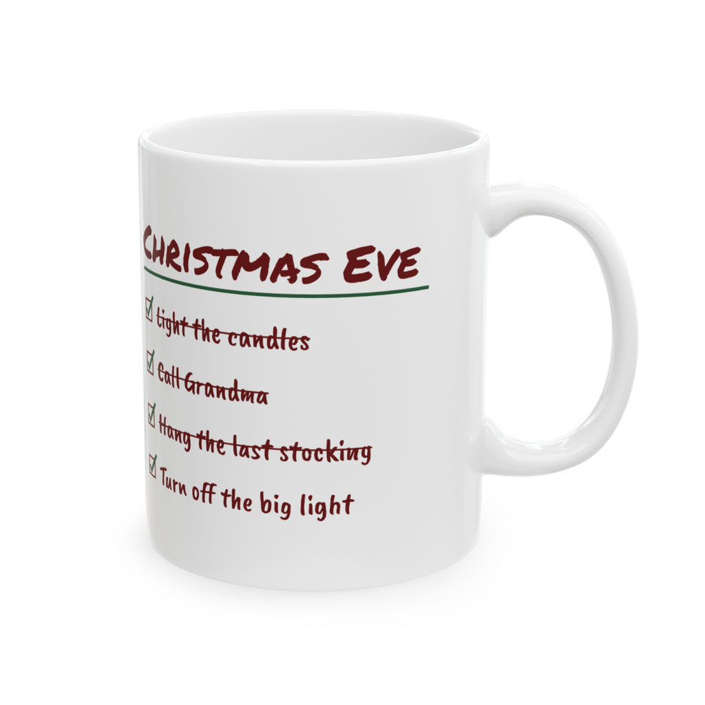 Christmas Eve Coffee Mug Hang The Last Stocking Checklist