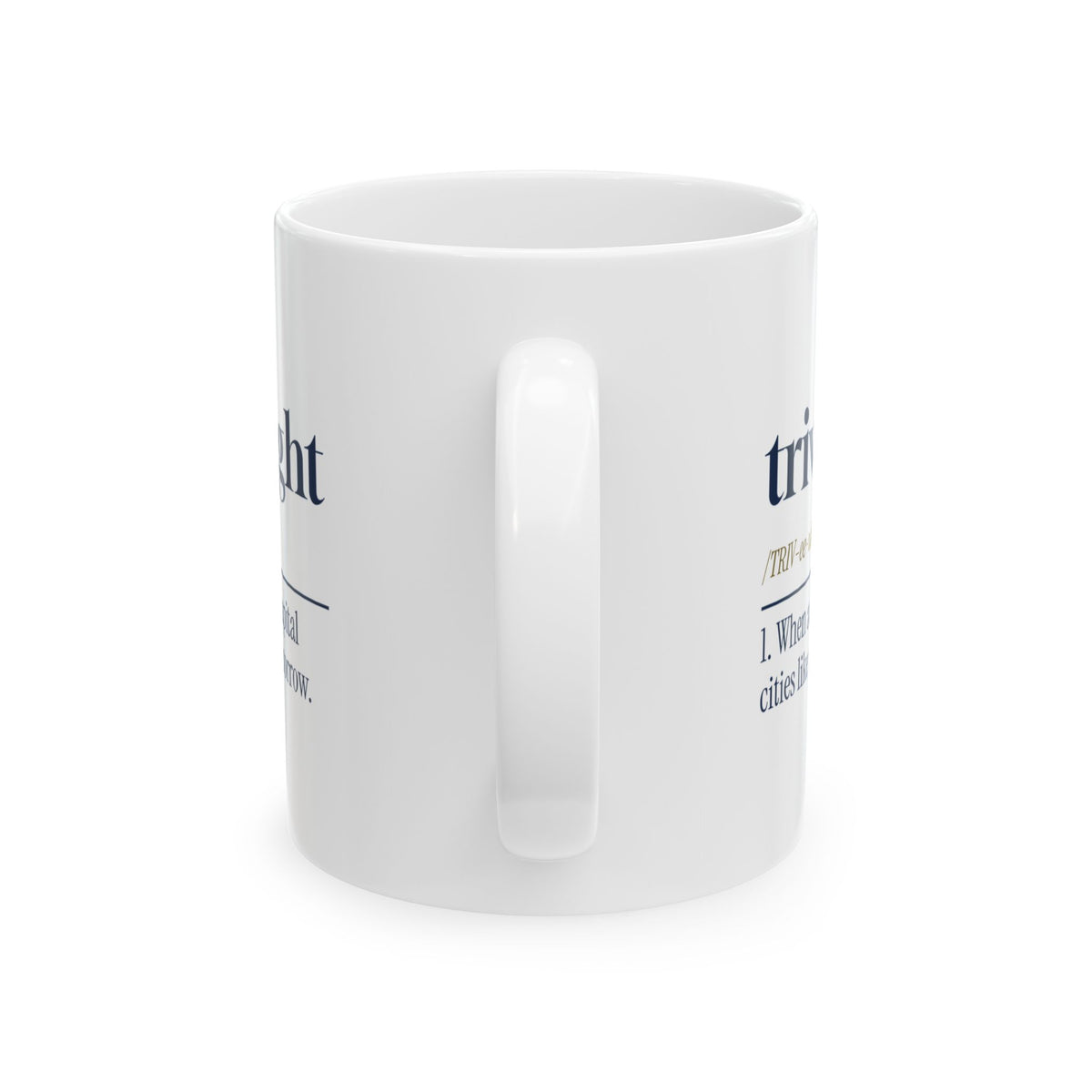 Trivia Night Coffee Mug Yelling Capitals