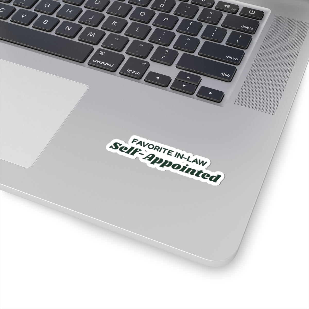 Funny Christmas Sticker Favorite In-Law Self-Appointed For In-Laws