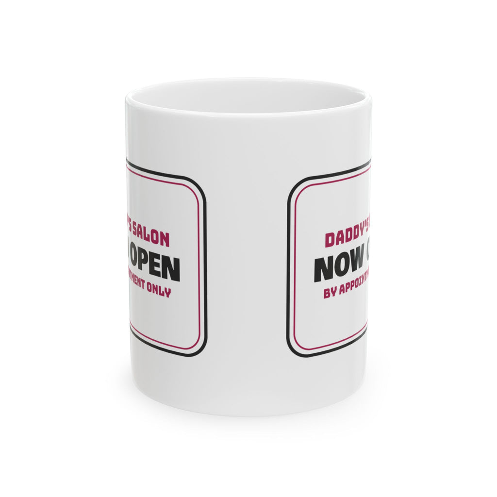 Girl Dad Coffee Mug Daddy's Salon By Appointment