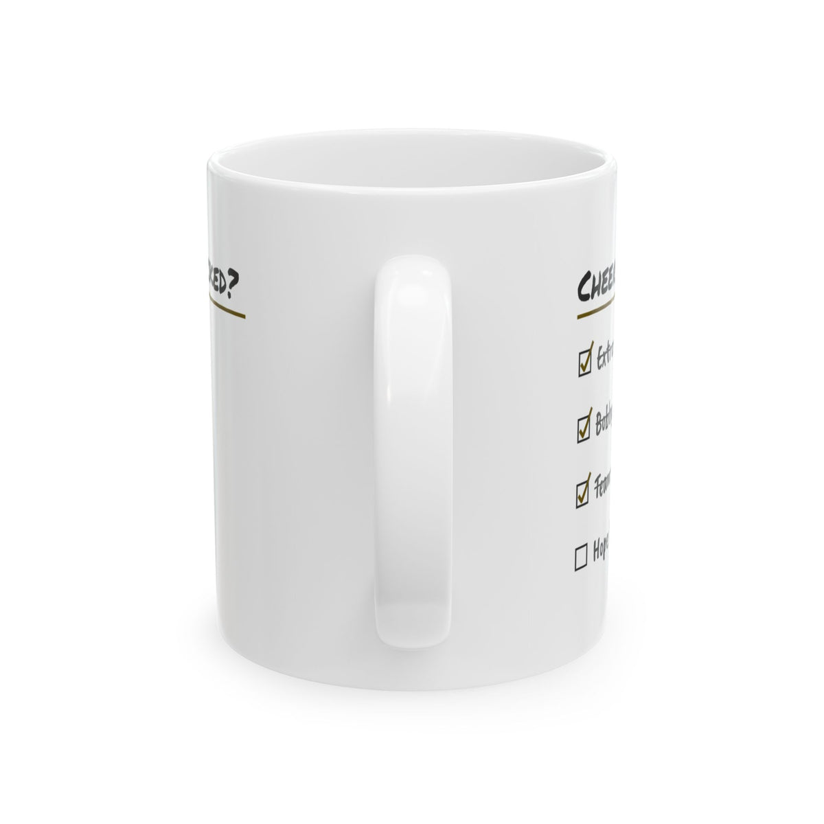 Cheer Mom Coffee Mug Cheer Bag Packed For Mom