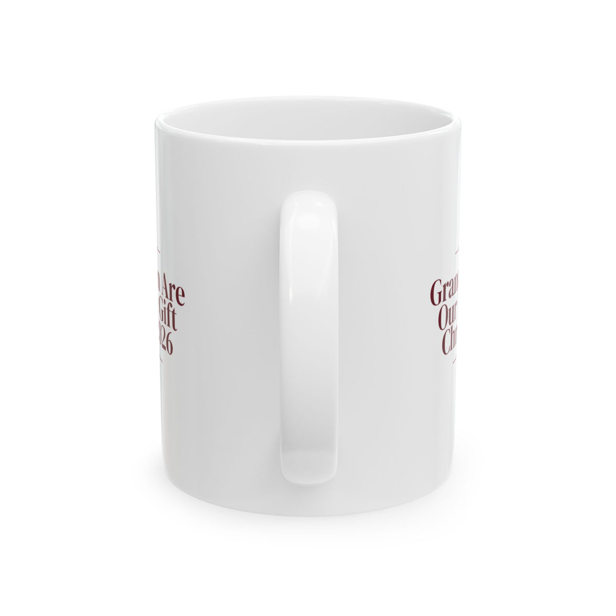 Grandchildren Are Our Favorite Present 2026 Christmas Coffee Mug