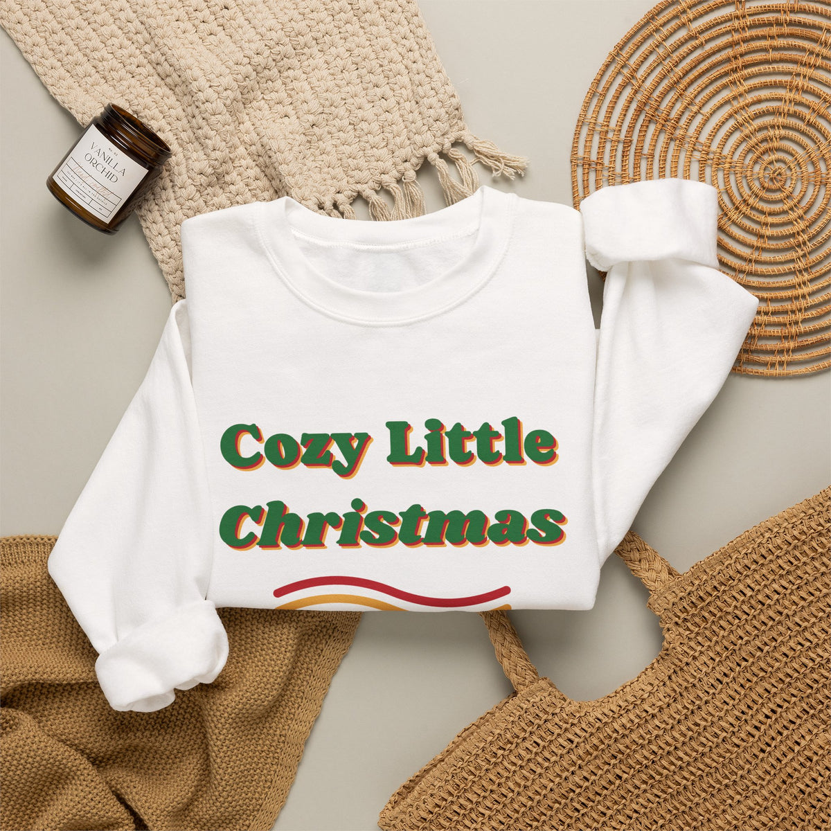 Cozy Little Christmas Sweatshirt Blanket Required