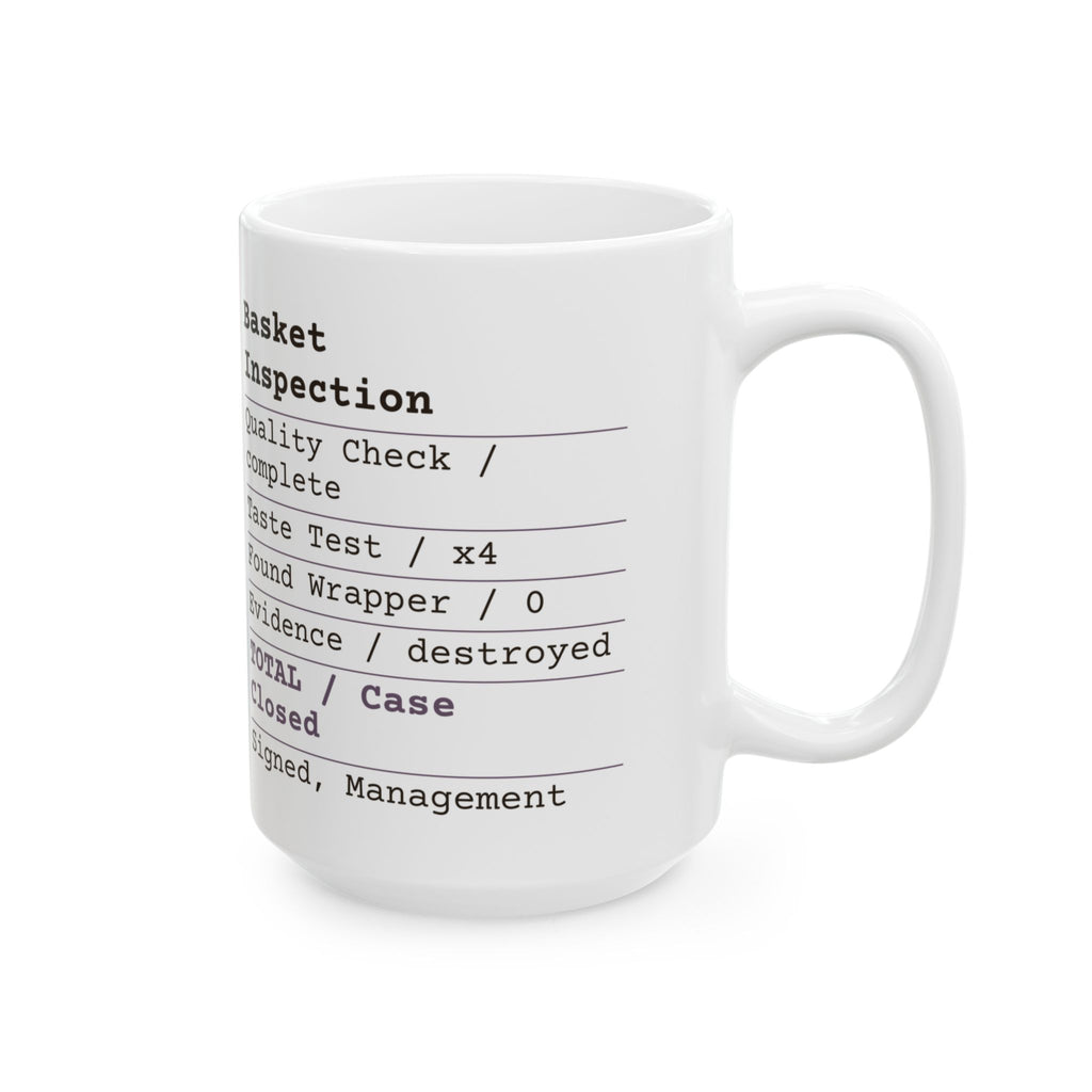 Funny Easter Candy Inspector Receipt Coffee Mug For Parents