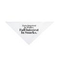 Funny French Bulldog Classic Snacks Dog Bandana For Dog Lovers
