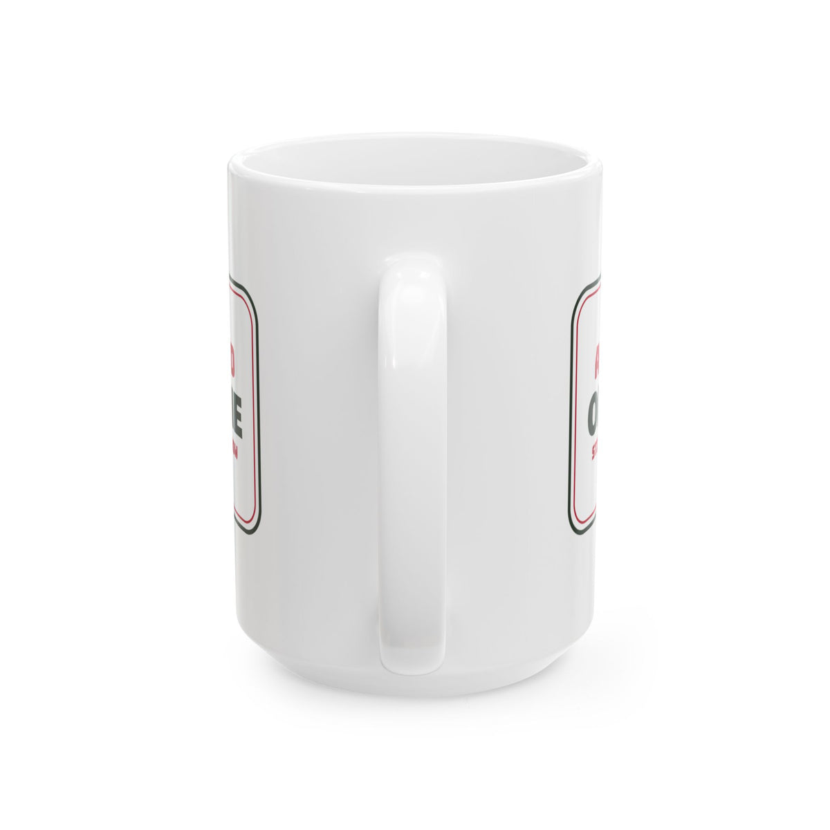 Funny Christmas In-Laws Coffee Mug Arrived On Time Still Late Somehow